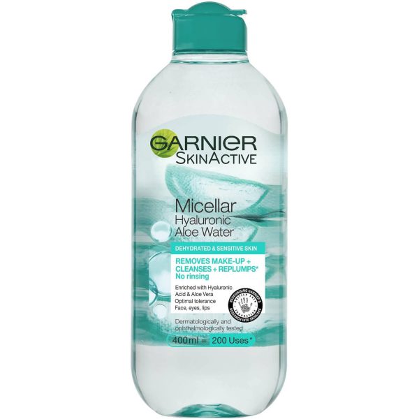 garnier-aloe-micellar-1-e1694790899379 میسلار واتر گارنیر مناسب انواع پوست 400 میل